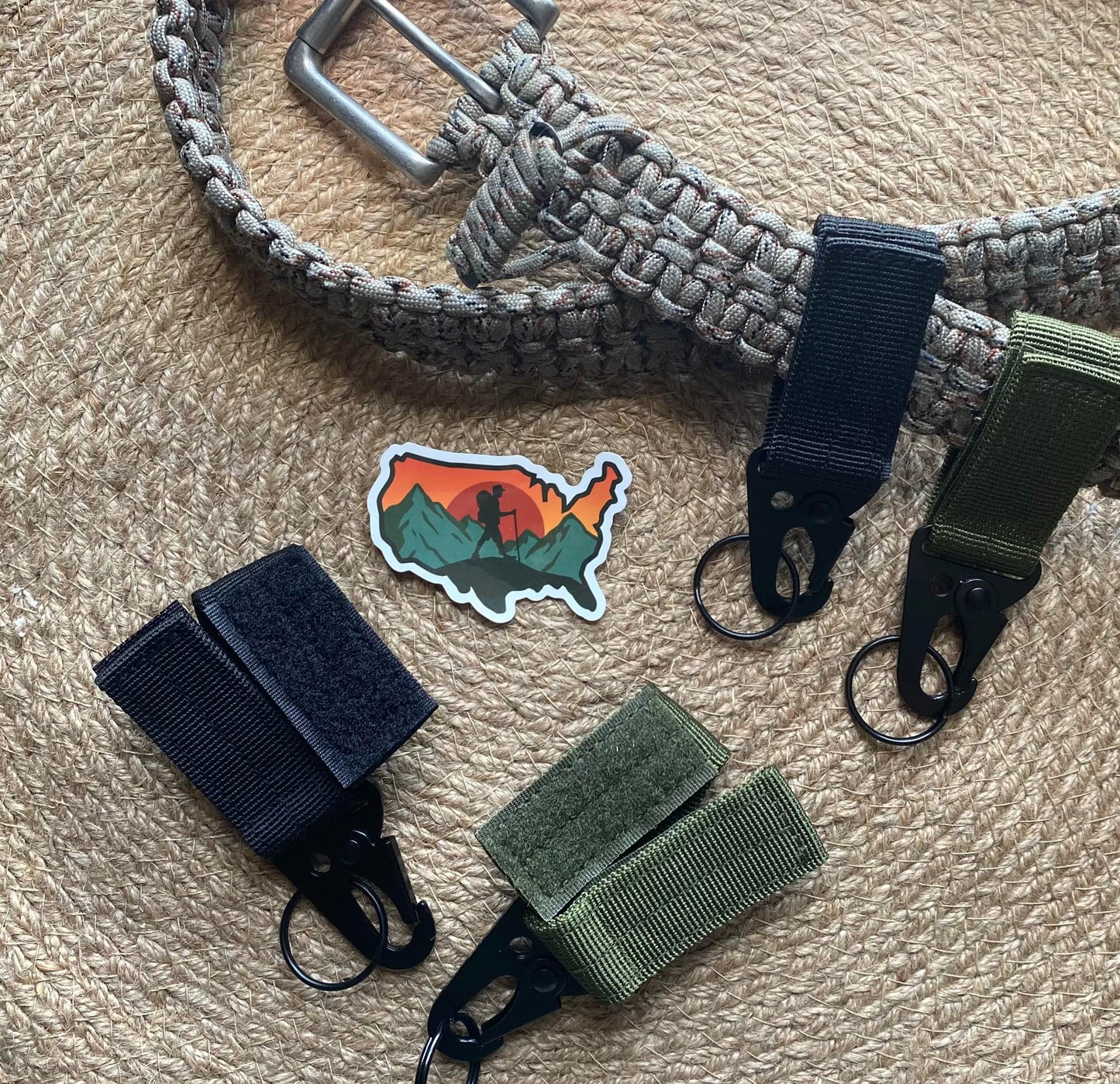 Belt Hanging Carabiner Keychain