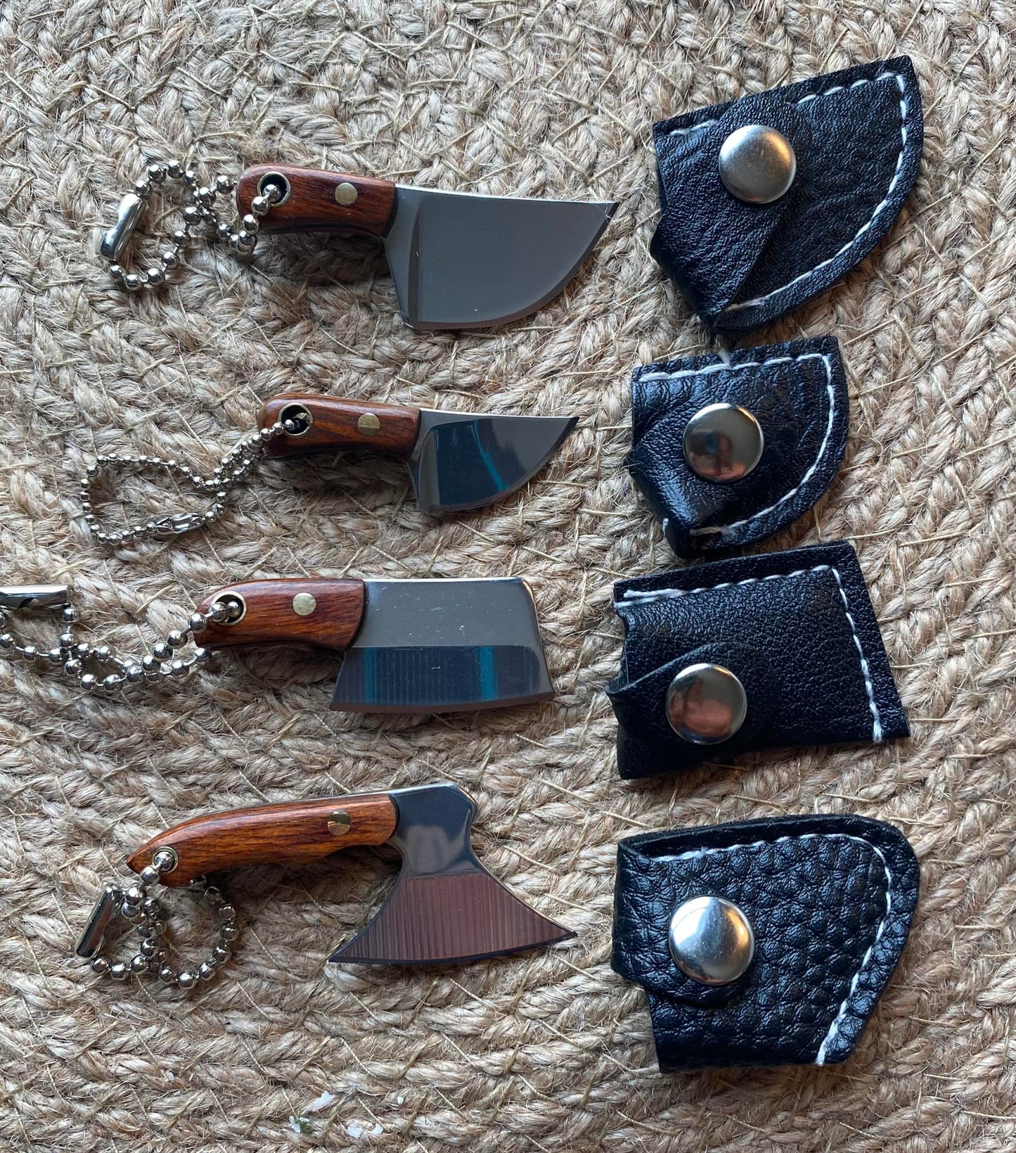 Mini Pocket Knife/Axe Keychain