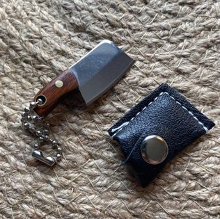 Mini Pocket Knife/Axe Keychain